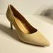 J. Crew Shoes | J Crew Suede Camel Colored Pumps New Size 7.5 | Color: Tan | Size: 7.5