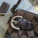 Coach Bags | Coach Wristlet Clutch Keychain Handbag Purse | Color: Brown | Size: Os