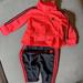 Adidas Matching Sets | Adidas Baby Girl Track Suit Outfit - 12 Months | Color: Black/Pink | Size: 12mb