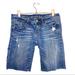 American Eagle Outfitters Shorts | American Eagle Stretch Bermuda Jean Shorts | Color: Blue | Size: 2