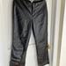 Nine West Pants & Jumpsuits | Black Leather Pants | Color: Black | Size: 10