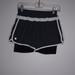 Athleta Shorts | Athleta Womens Shorts S Gray White Running Athletic Zipper Pocket Drawstring | Color: Gray | Size: S
