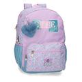 Enso Süßes Mädchen Schulrucksack für Laptop 15.6" Lila 32x42x14 cm Polyester 18.82L