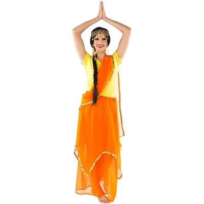 buttinette Bollywood-Rock India, orange Image