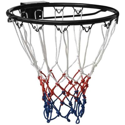Vidaxl - Basketballring Schwarz 39 cm Stahl