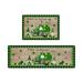 Saint Patricks Day Kitchen Rugs And Mats Set Of 2 Cushioned Anti Fatigue Kitchen Floor Mat Non Slip Waterproof Kitchen Rug Set Comfort Standing Mats 100 Foot Blanket C