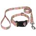 Country Brook PetzÂ® Deluxe Watercolor Peonies Dog Collar and Leash 2XS