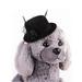 BICOASU Dog Cat Puppy Hat Headband Hat Headwear Pet Hat Fashion Decoration Top Hats Gentleman Fedora Dog Cap For Christmas Party