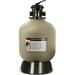 Rx Clear Radiant 19 Inch Above Ground Swimming Pool Sand Filter with 6-Way Multiport Valve