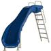 S.R. Smith 610-209-5823 Rogue2 Pool Slide Left Curve Blue