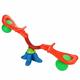 Gymax Kids Teeter Totter Seesaw Bouncer Children Toy w/ 360 Degrees Rotation