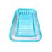 SWIMLINE ORIGINAL Suntan Tub Classic Edition Inflatable Floating Lounger Blue | Personal Tanning Pool Hybrid Lounge | Comfort Pillow | Fill With Water | For Kids & Adults | Reflective Tanning Design