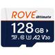 ROVE Ultimate Micro SD Card microSDXC 128GB Memory Card with USB 3.2 Type C Card Reader 170MB/s C10 U3 V30 4K A2 for Dash Cam Android Smart Phones Tablets Games