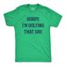 Mens Sorry Im Golfing That Day T Shirt Funny Sarcastic Golf Lovers Joke Text Tee For Guys Graphic Tees