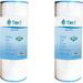 Tier1 Pool & Spa Filter Cartridge 2-pk | Replacement for Hayward C1100 Star Clear II C1100 Filbur FC-1290 Pleatco PA100 C-8610 and More | 100 sq ft Pleated Fabric Filter Media