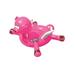 Swimline 54 Water Sports Inflatable 1-Person Ride-On Flying Pig Swimming Pool Float - Pink/White