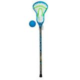 Franklin Sports Mini Pro Style 34in Lacrosse Stick & Lacrosse Ball Set - Learn to Play - Perfect for Beginner Stick Handling and Lacrosse Training