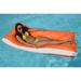 68 Tango Aqua Cloud- Orange Oversized Floating Mattress