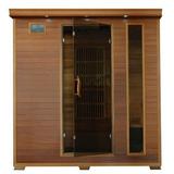 Klondike 4 Person Carbon Cedar Heatwave Sauna