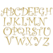 Unfinished Wood Letter Alphabet in Curlz Font (2 Tall (2 Full Alphabets) 1/4 Thickness)