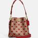 Coach Bags | Coach Willow Bucket Bag In Signature Canvas With Heart Print. | Color: Red | Size: Os