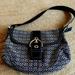 Coach Bags | Coach Signature Hobo Shoulder Bag | Color: Black/Gray | Size: Os