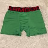 Under Armour Accessories | 5/$25 Under Armour Boys Christmas Holiday Green Boxers Size Medium Nwot | Color: Green/Red | Size: Medium