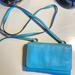 Coach Bags | Cute Turquoise Coach Crossbody Bag With Lots Of Pockets! | Color: Blue | Size: Os