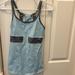 Athleta Tops | Athleta Tank Top Light Blue Striped Racerback Athletic Top X Small | Color: Blue | Size: Xs