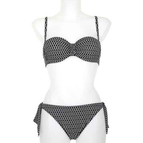 OLYMPIA Damen Bikini Bikini, Größe 42C in schwarz