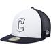 Men's New Era White/Navy Cleveland Guardians 2023 On-Field Batting Practice 59FIFTY Fitted Hat