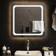Miroir lumineux de salle de bain à led Style baroque - 60x60 cm BV768463