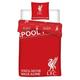Parure de lit réversible Football - Liverpool fc - -You'll Never Walk Alone- - 140 cm x 200 cm