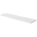 Delta Cycle & Home Floating Shelves 2 Pack- White - 48 in x 10 in x .5 in - Reforested Natural Wood Shelves - Thin Floating Shelf Easy Install - Decorations For Bedroom Bathroom or Kitchen