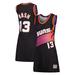Women's Mitchell & Ness Steve Nash Black Phoenix Suns 1996 Hardwood Classics Name Number Player Jersey Dress