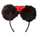 Disney Accessories | *Rare* Limited Edition Authentic Disney Black Yarn Pom Pom Minnie Mouse Ears | Color: Black | Size: Adult Size