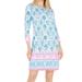 Lilly Pulitzer Dresses | Lilly Pulitzer Resort White Isle Of Tile Engineered Sophie Knit Dress Xl | Color: Blue/Pink | Size: Xl