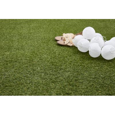 Kunstrasen ANDIAMO "Rasenteppich Casablanca, Made in Belgium", grün, B:100cm H:20mm L:200cm, Polyethylen (PE), Teppiche, realistische Optik, mit Drainagefunktion, strapazierfähig, & UV-stabil Image