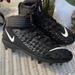 Nike Shoes | Nike Force Savage Pro 2 Cleats. Mens Sz 10.5. Black. Excellent Used Condition. | Color: Black/White | Size: 10.5