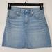 Madewell Skirts | Madewell Rigid Denim A-Line Mini Skirt In Lovell Wash Sz 25 | Color: Blue | Size: 25