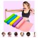 Resistance Bands.Perfect for Physical Therapy Home Exercise Yoga Pilates Gym Rehab Training. No Scent No Powder(5 Pack)