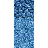 SmartLine 16 x 32 Rectangular Boulder Swirl Replacement Beaded Liner for use with Fanta-Sea Pool - 4 Flat Bottom 25 Gauge