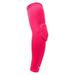 We Ball Sports Compression Padded Arm Sleeve - Cooling Moisture Wicking Breathable For Basketball Football Baseball (Pink XL)