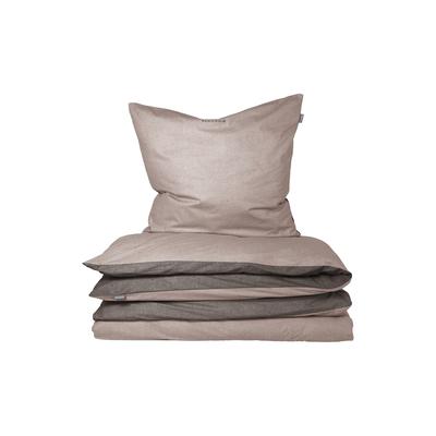 Schiesser Wende-Bettwäscheset Doubleface in glatter Renforcé-Qualität braun Image