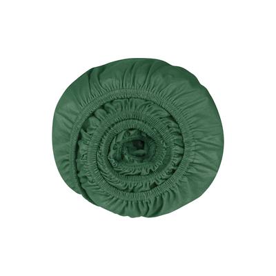 Schiesser Spannbettlaken Flexi aus Baumwolle und Elasthan für extra hohe Matratzen grün Image