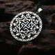 Amulette symbole Valkyrie pour hommes pendentif collier symbole esclave 1 pièce