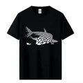 T-shirt unisexe Cool Pride pour hommes poisson requin plongeur masque précieux cadeau
