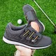 Chaussures de golf professionnelles pour hommes baskets d'entraînement intérieures et extérieures