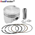 Kit complet d'anneaux de Piston de moteur de moto taille 38 38.25 38.50 38.75 39mm pour HONDA DIO