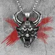 Prajna – collier en acier inoxydable pour hommes pendentif chaîne Punk pour petit ami bijoux